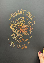 Gold Foil Screen Printing Workshop