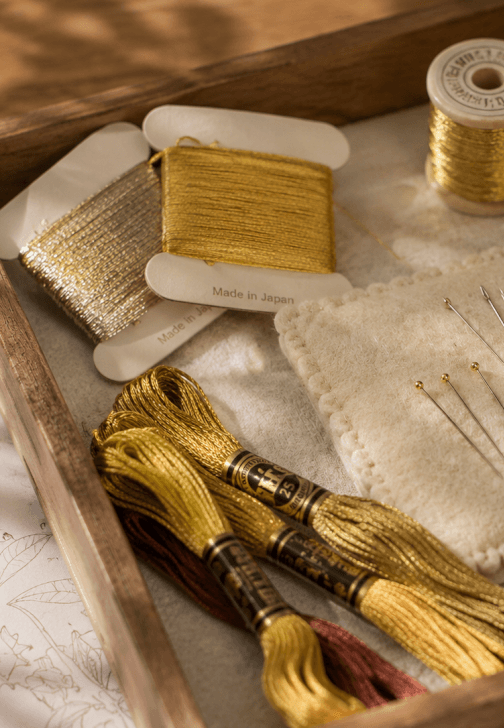 Gold Work Stag Workshop