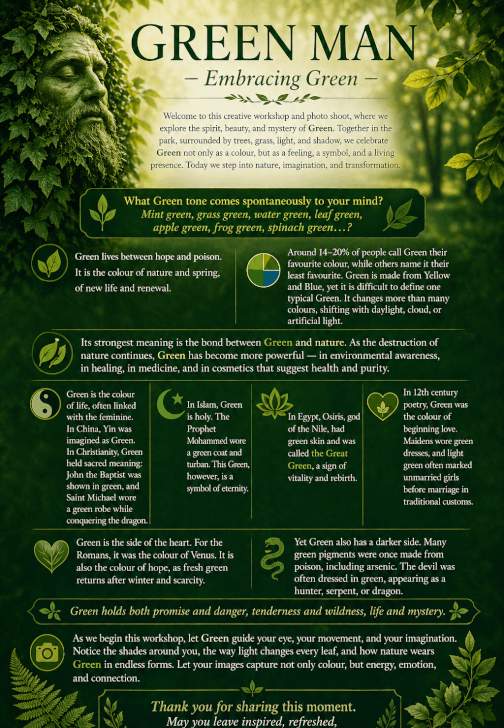 Green Man: Nature and Photography Workshop