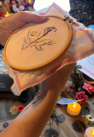 Half Day Floral Embroidery Workshop