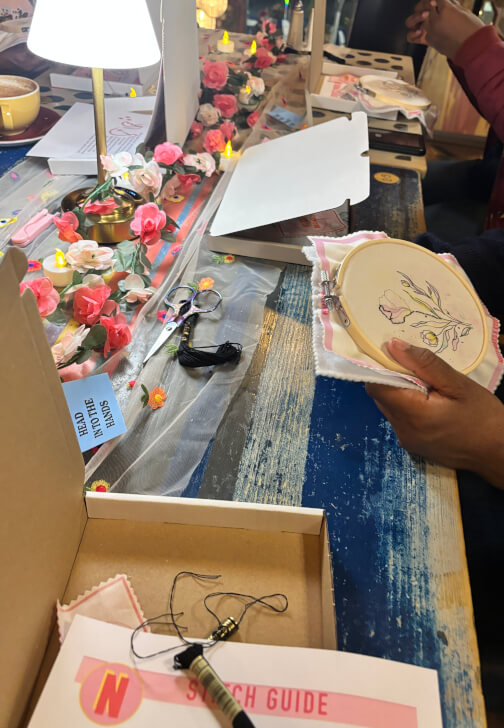 Half Day Floral Embroidery Workshop