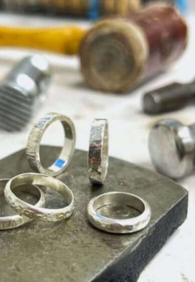 Hammered Ring Making Class