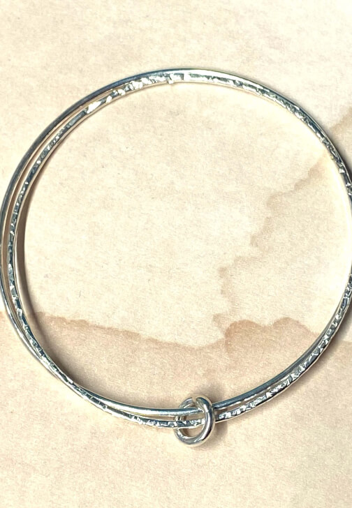 Hammered Silver Bangle Making Workshop