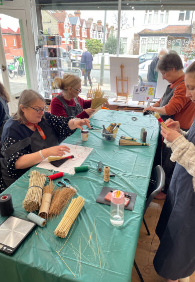 Hand-broom Making Workshop Turkey Wing Style