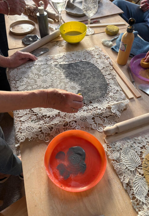 Hand Building Clay Pottery Class
