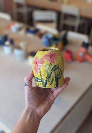 Hand Building Pottery Class: Vase