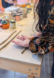 Hand Building Pottery Class: Vase