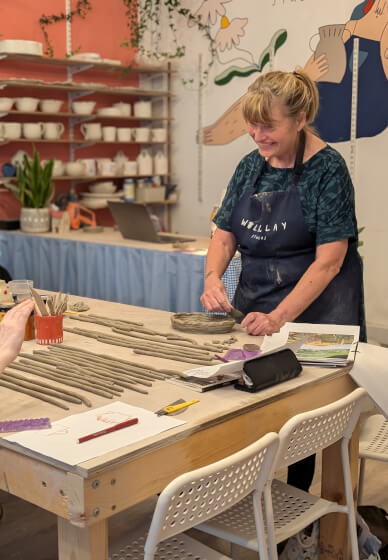 Hand Building Pottery Class: Vase