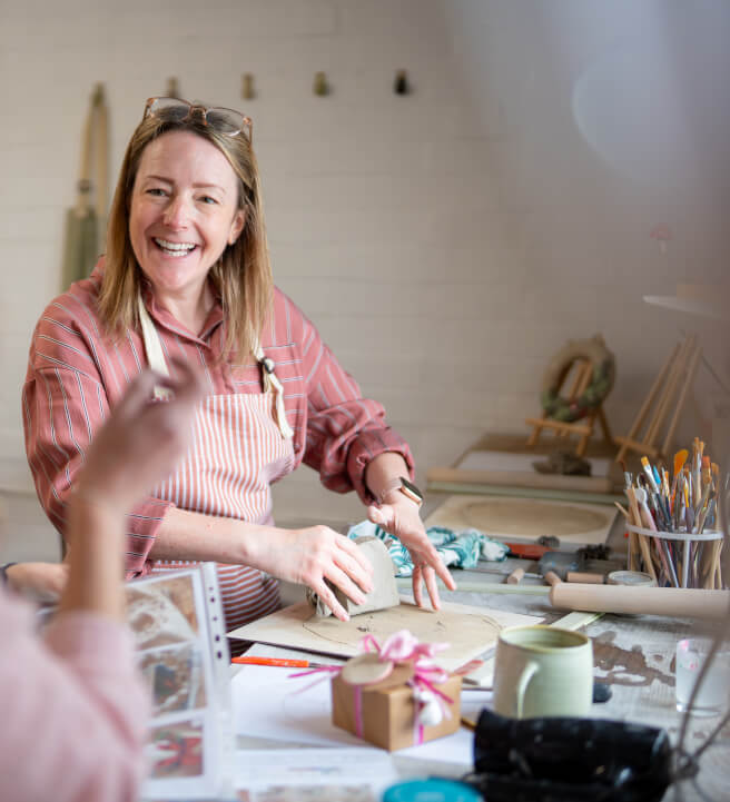Hand Built Ceramic Bud Vase Workshop