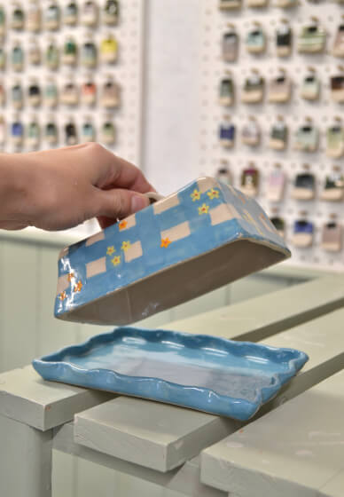 Hand Built Ceramic Butter Dish Workshop
