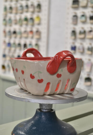 Hand Built Pottery Berry Bowl Workshop
