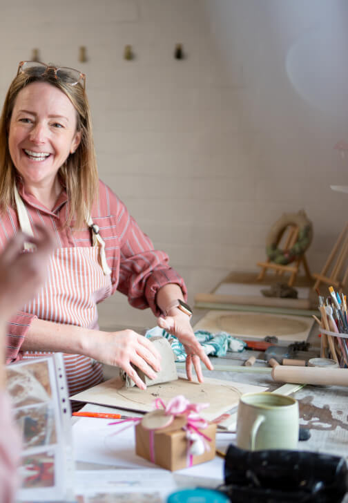 Hand Built Pottery Berry Bowl Workshop