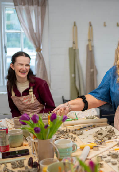 Hand Built Pottery Berry Bowl Workshop