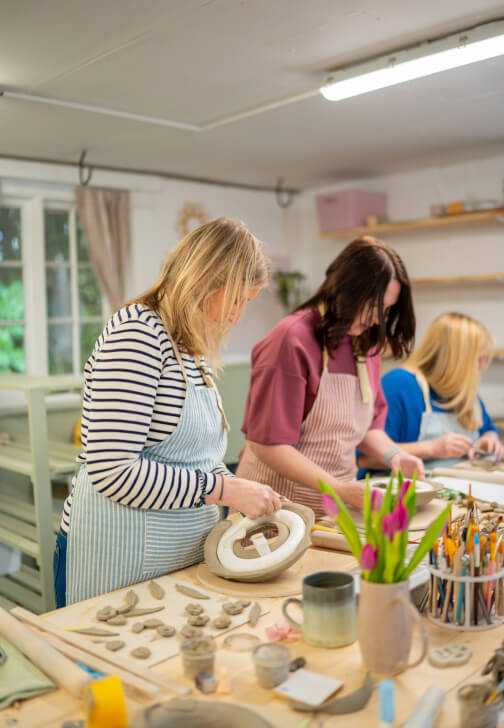 Hand Built Pottery Berry Bowl Workshop