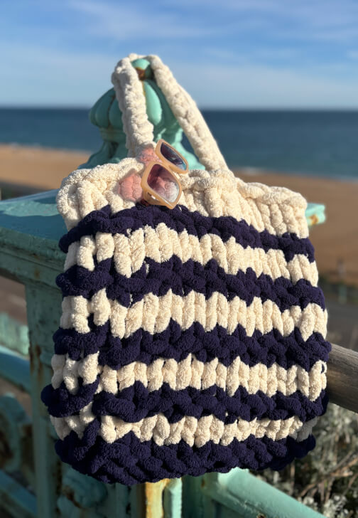 Hand Knitting Workshop: Betty Beach Bag