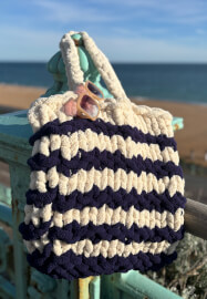 Hand Knitting Workshop: Betty Beach Bag