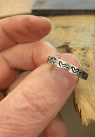 Hand Stamped Metal Jewellery Making Workshop