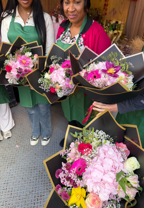 Hand Tied Bouquet Workshop