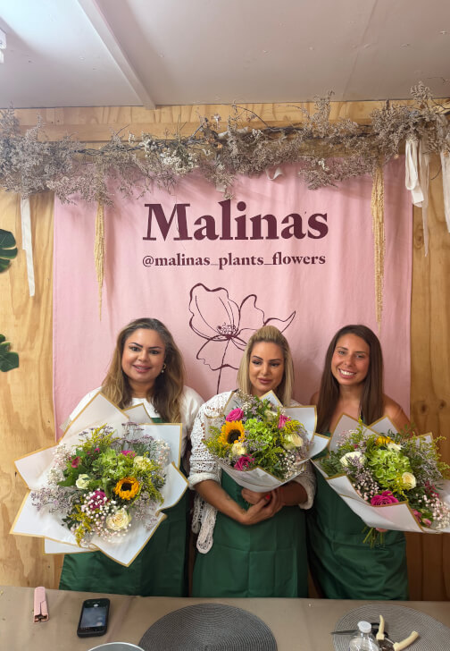 Hand Tied Bouquet Workshop