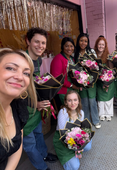 Hand Tied Bouquet Workshop
