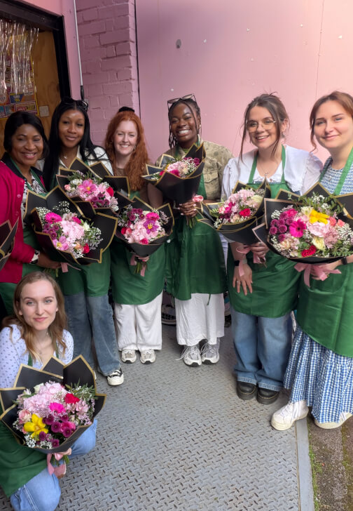 Hand Tied Bouquet Workshop