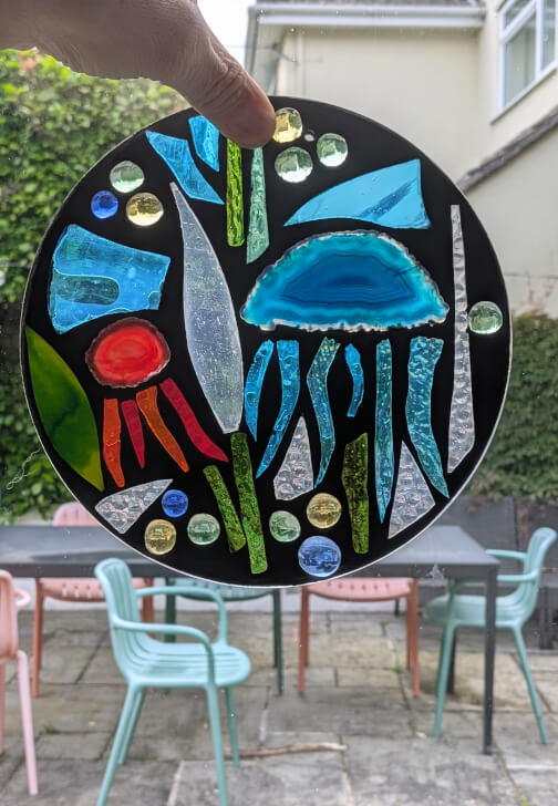 Hanging Glass Mosaic Circle Workshop