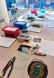 Hanging Glass Mosaic Circle Workshop