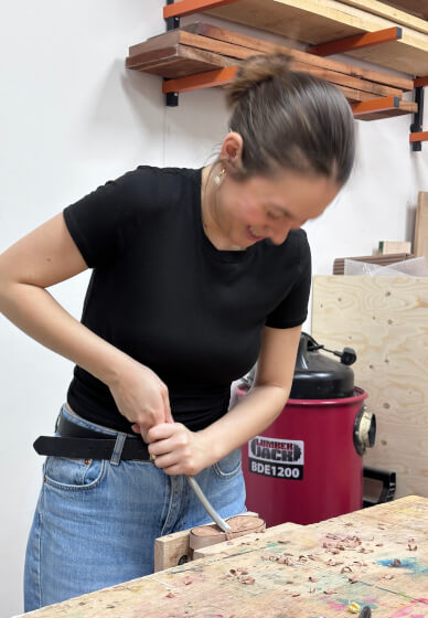 Hardwood Dish Woodcarving Class