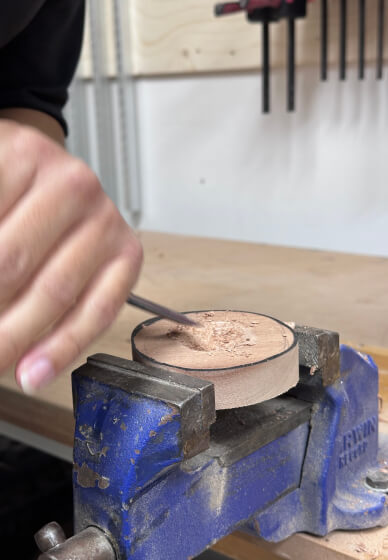 Hardwood Dish Woodcarving Class