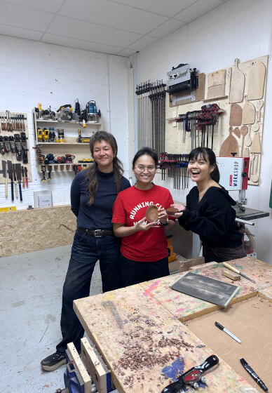 Hardwood Dish Woodcarving Class