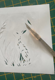 Hare Paper Cutting Workshop Suitable for Beginners