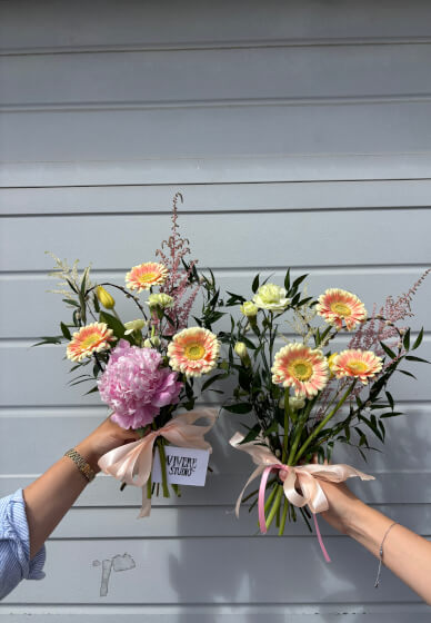Heart Bouquet Workshop - Girls Go Miles Collab