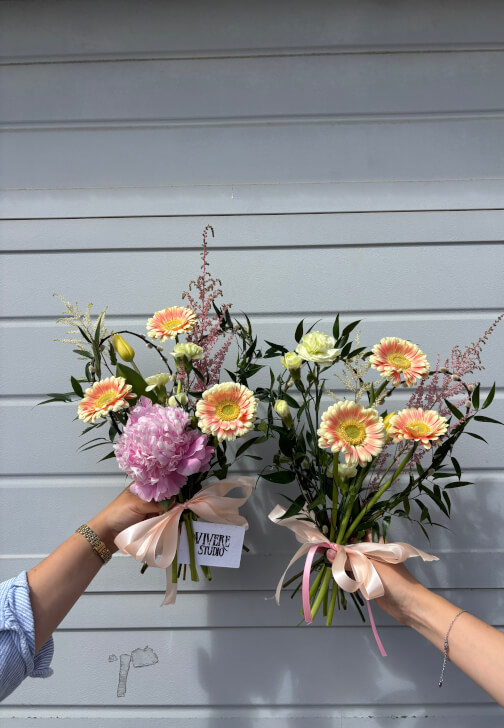 Heart Bouquet Workshop - Girls Go Miles Collab