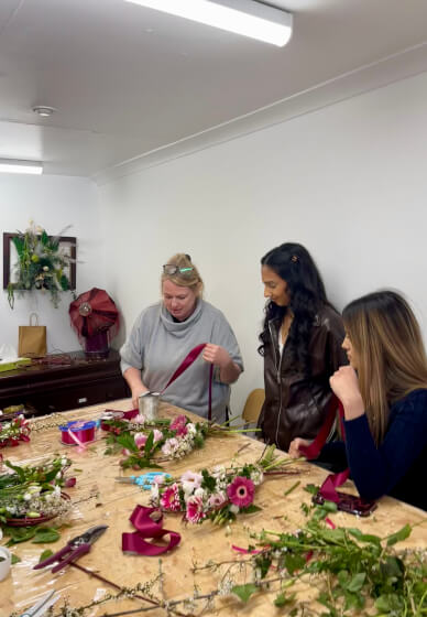Heart Bouquet Workshop