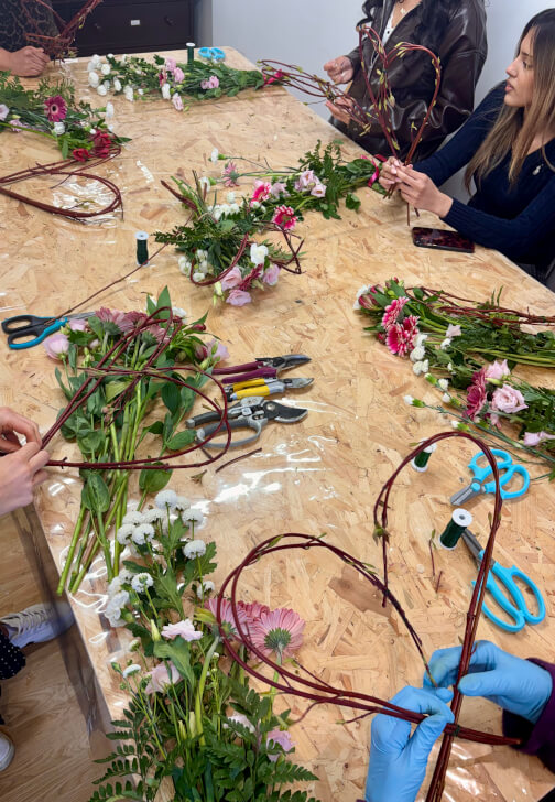 Heart Bouquet Workshop