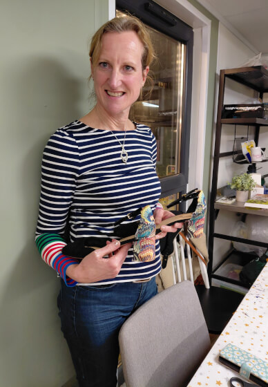 Heels and Bubbles Decoupage Workshop