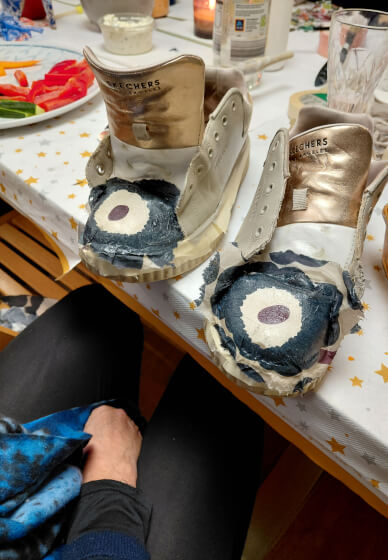 Heels and Bubbles Decoupage Workshop