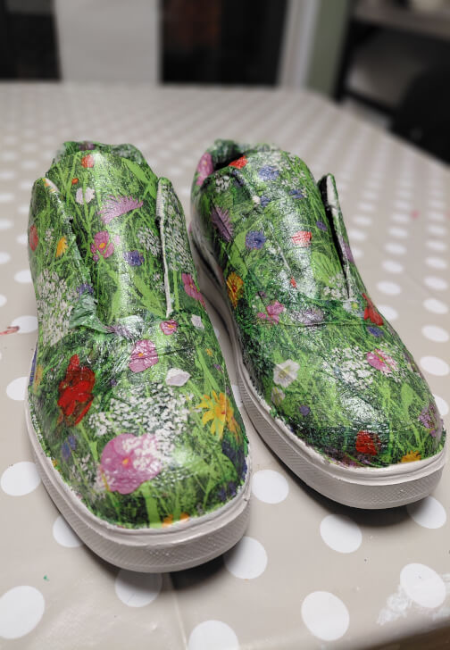 Heels and Bubbles Decoupage Workshop