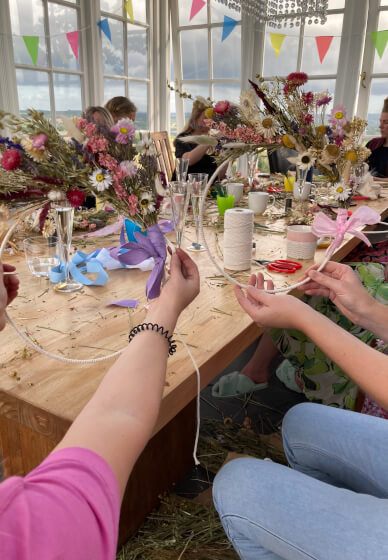 Hen-Do Flower Arranging Experience