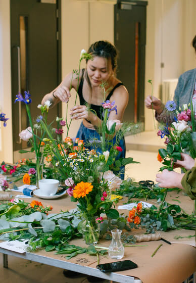 Hen-Do Flower Arranging Experience