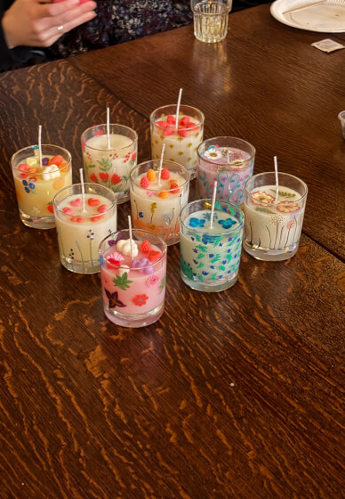 Hen Party - Candle Making and Painting Workshop