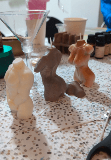 Hen Party Candle Making Experience