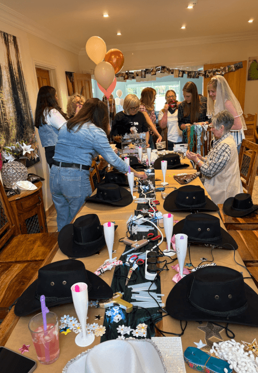 Hen Party Cowboy Hat Workshop
