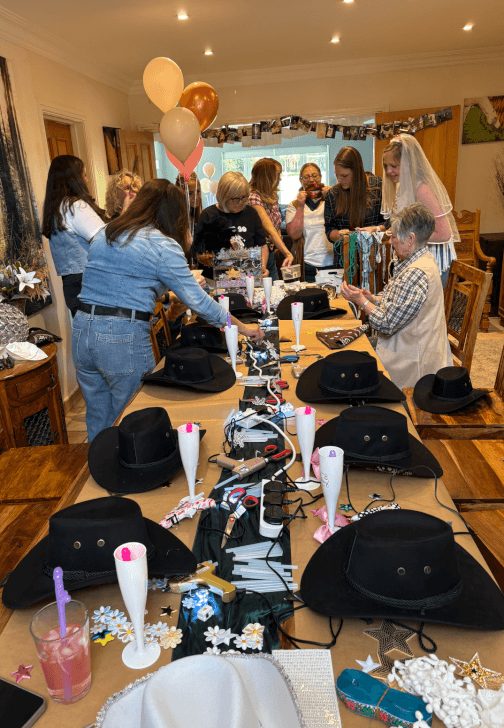 Hen Party Cowboy Hat Workshop
