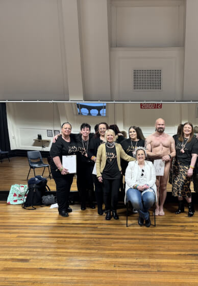 Hen Party Life Drawing Class in Manchester