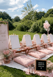 Hen Party Sip and Paint Picnic Experience in London