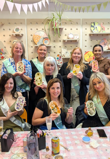 Hen Party Terrazzo Workshop