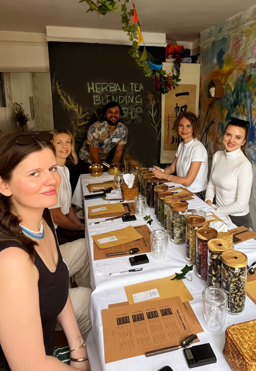 Herbal Tea Blending Workshop: Create Your Custom Wellness Tea