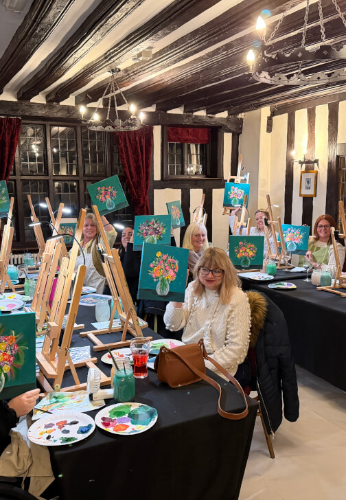 Highland Cow - Paint and Sip Workshop