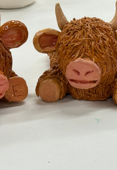 Highland Cow Sculpting Workshop